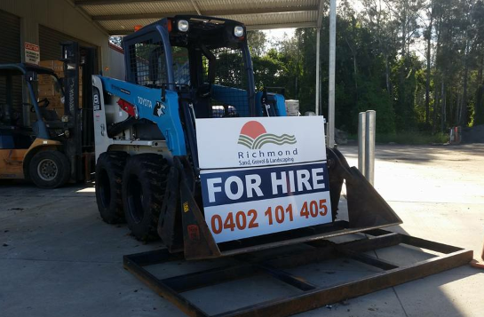 Richmond Sand Gravel and Landscaping Bobcat Hire