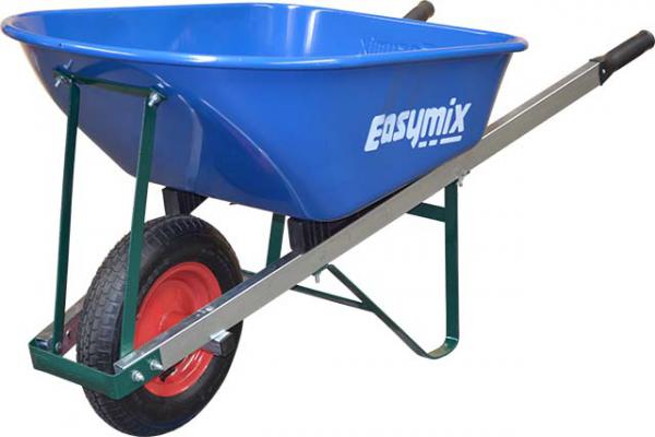 Easymix Handyman Wheelbarrow - Blue Steel