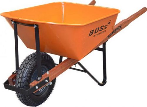 Boss Extra Heavy-Duty Contractors Wheelbarrow 100 Litre capacity