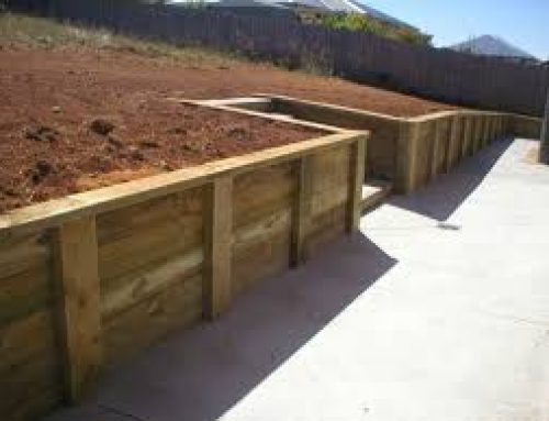 Diy Timber Retaining Walls Richmond Sand Gravel And Landscaping - How To Build A Timber Retaining Wall Australia