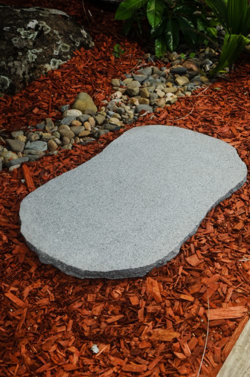 Gunmetal Granite Stepping Stone for Landscaping gardens and pathways