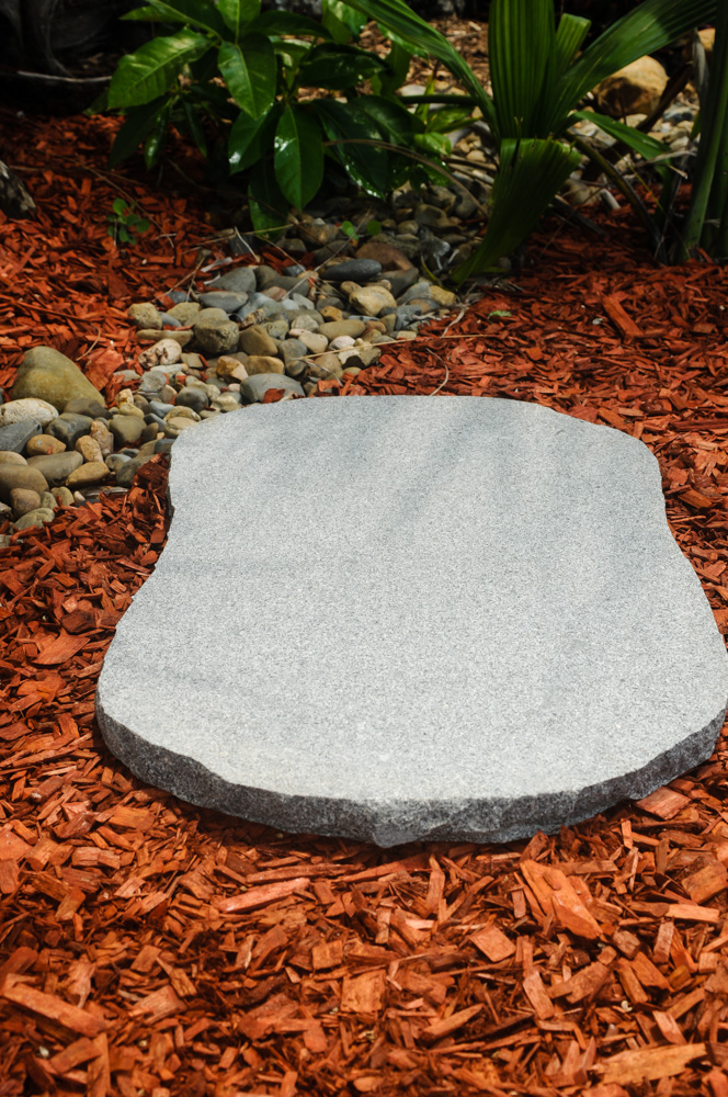 Gunmetal Granite Stepping Stone for Landscaping gardens and pathways